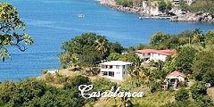 Casablanca Dominica - an affordable private oceanfront villa, mid west coast