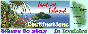 DOMINICA island-wide VISITOR accommodation